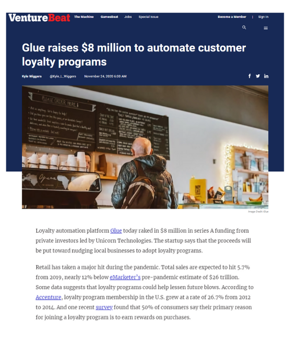 VentureBeat - Glue