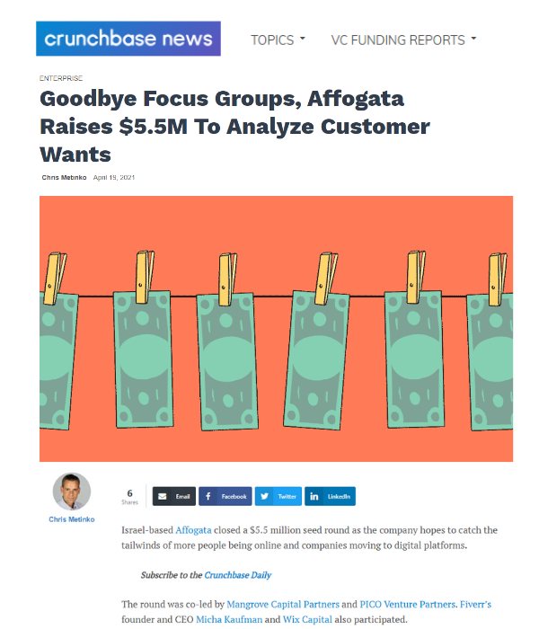Crunchbase News - Affogata